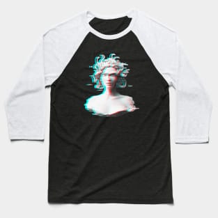 Medusa glitch design! Baseball T-Shirt